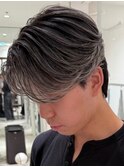 メンズバレイヤージュセンターパート