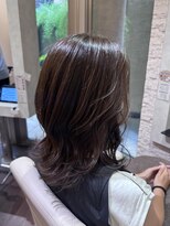 ヴィサージュプラス(VISAGE plus)&nbsp;透明感グレージュで大人可愛いレイヤースタイル