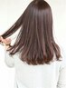 【平日タイムサービス】オーガニック全体染め+髪質改善TR　￥6500→￥4500