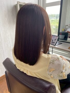 コルテ 倉敷西坂店(CoRte.) 縮毛矯正/髪質改善/サラ艶ストレート/美髪ロング/伸ばしかけケア