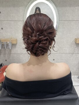 ヘア サロン クラン 東心斎橋店(hair salon clan) ゆるふわアップ/心斎橋ヘアセット