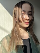 スミス 秋葉原(Smith)&nbsp;レイヤーカットハッシュカット顔まわりミディアムロング