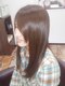スリール(Sourire)の写真/【平和町/マンツーマンサロン】憧れの美髪に...♪ツヤも同時にあたえ、柔らかい手触りに仕上がります☆