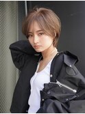 【GEEKS渋谷】レイヤーショート/ウルフ/冬カラー/クールショート