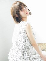 ディッセンバー 渋谷(December)&nbsp;『December』透明感カラーのミニボブ♪