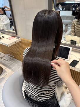 ロンドブルーム 天神大名店(Lond Bloom) ブラウンカラー/ブリーチなしカラー/ヘアアレンジ/福岡天神/20代