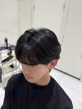 アブニール 我孫子(AVENIR)&nbsp;シースルーマッシュ×ニュアンスパーマ【我孫子】