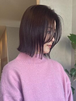 アイディー 高知(id)の写真/韓国風トレンドカラーで、周りの視線を釘づけ♪透明感のある艶やかなカラーで、大人の魅力を引き出します☆