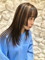 モアナ バイ ヘッドライト 新越谷店(Moana by HEADLIGHT)&nbsp;Moana【新越谷】#ワイドバング#コントラスト#レイヤーカット