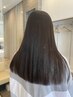 広がりが気になる梅雨対策！髪質改善ストレート＋バイカルテトリートメント