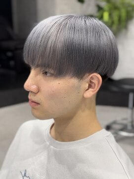 シャインセカンド 大宮(SHINE Second) MEN’S/リバースセンターパート/ニュアンスパーマ/大宮