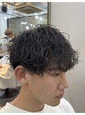 波巻きパーマ/メンズパーマ