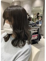 エッジオリジネーション 博多店(edge origination) 透け感たっぷりグレージュ