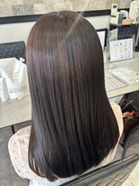クララ バイ マニスオブヘアー(CLALA by Manis of hair) 艶髪グレージュ/ストレート/セミロング/透明感