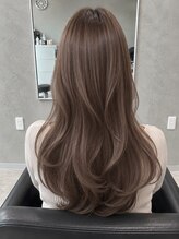 パーリオ 加古川別府店(PALIO)&nbsp;韓国風ロングレイヤー×透明感モカグレージュ
