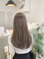 フレリス(FreRis)&nbsp;シアーグレージュ×軽めレイヤー【守谷 ケアブリーチ 】