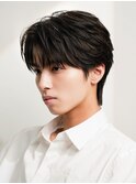 黒髪リクルートフェザーショートフェザーパーマ韓国マッシュ