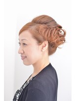 矢島美容室 西荻窪店&nbsp;カールで華やか☆大人エレガントアップヘア【着物にも】
