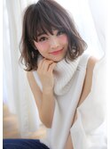 (gallaria) 小顔フェミニンシースルーボブ