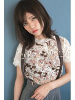 アフロディーテ ヘアーアンドトリートメント 京橋店(afrodite hair&treatment)&nbsp;【afrodite 京橋】外ハネミディスタイル３