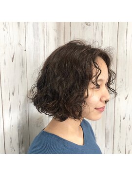 ヘブンリー(heavenly) 【heavenly】#10代20代#ショート#デジタルパーマ#小顔#暗髪