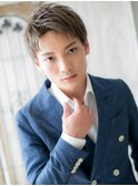 外国人風カラーで！格上げサイドパートショートA