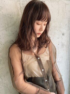 クラフト ヘア デザイン(CRAFT HAIR DESIGN) ウィービングハイライト×グレージュミディアム