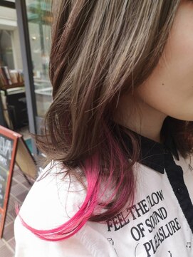 ナンバー エミライ 溝の口(N° emirai) 【EMIRAI/梶谷】ピンクインナーアクセサリーカラービビッド