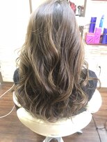 ヘアーピース(Hair Peace)&nbsp;ロングスタイル　　ハイライト