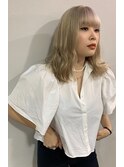 sungoose オリーブカラー小顔ハイライトセミウェットウェーブ