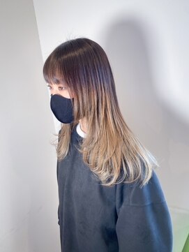 ケシキ ヘアメイク(kesiki HAIR MAKE) レイヤー×グラデーションカラー