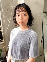 テトヘアー(teto hair)&nbsp;ボブパーマスパイラルパーマくるくるパーマミディアムパーマ