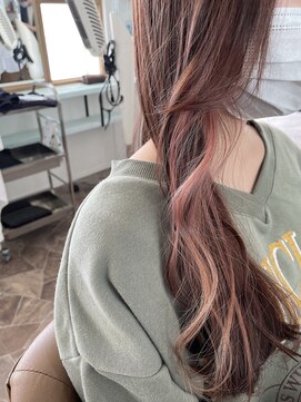 ヘアーディア みどり店(Hair...DiA) ピンク×ピンク