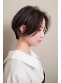 お手入れ簡単♪こなれ感のある大人可愛いショートボブ