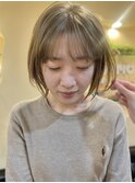 【morio池袋】春先取り透明感ベージュくびれヘア○