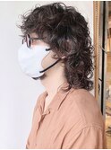 【morio原宿】ミディアム　ウルフウェーブ