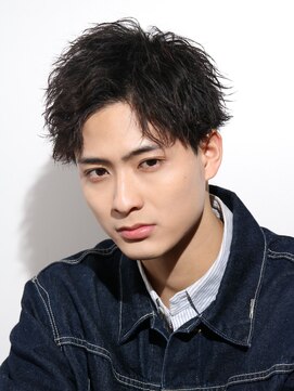 ネイビー 表参道(NAVY) ショート　スパイキーショート　メンズパーマ