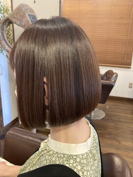 ヘアーメイク スロー(Hair make Slow) 前下がりボブ