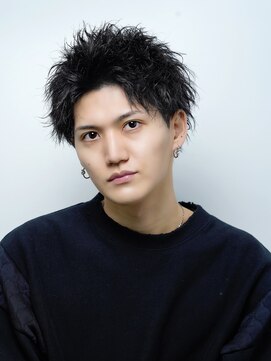 アルファ 新宿(alpha) 【alpha 新宿】スパイキーショートショート×ツイストパーマ