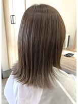 ミルバイアンフィニー(MIL by INFINI)&nbsp;ブリーチなし明るめグレージュ