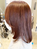 レポヘアー(Repos hair)&nbsp;20代30代40代髪質改善カラーライトブラウン艶感ロブヘアー