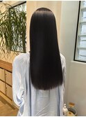 サラサラ酸性ストレート/ツヤ髪縮毛矯正/改質改善/地毛風/暗髪