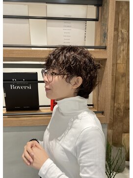 シアン 矢場町店(CYAN.) ショートウルフ×カーリーパーマ