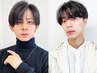 【人気No.5★男磨きコース】カット+炭酸泉+眉カット8800円→6600円
