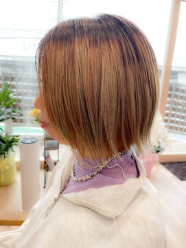 ハル(haru) 切りっぱなしボブ