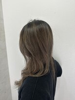 シエル 立川店(CIEL)&nbsp;CEL立川x木村優作ベージュバレイヤージュ/ブリーチ