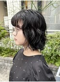 ボブパーマ/ウルフパーマ/くるくるパーマ/ショートパーマ