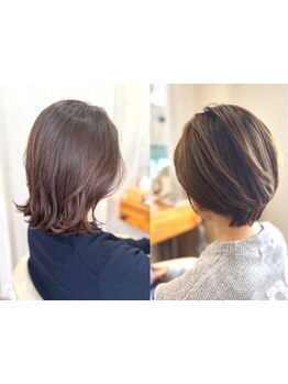 髪質を見極めた上で、あなたに合ったスタイルをご提案！サロン帰りのキレイが続くのが嬉しい♪