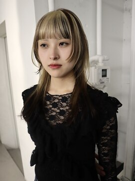 レコ(LECO) ハイトーンベージュとブラウンのコントラストデザインカラー