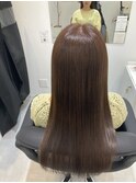 髪質改善ストレート